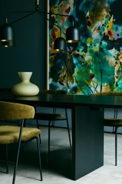 GUBI Dining Tables*Private dining room table 100x260 cm, Brown- stained oak Black