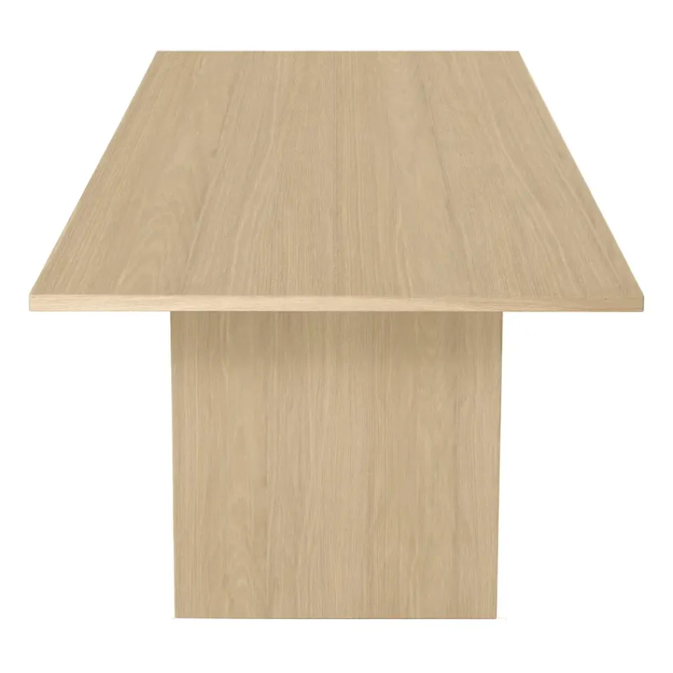 GUBI Dining Tables*Private dining room table 100x260 cm, Light-stained oak Beige