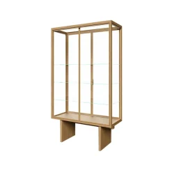 GUBI Display & Glass Cabinets*Private display cabinet, Glass. light stained oak Transparent