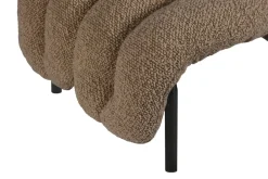 Hem Armchairs & Footstools|Chairs*Puffy lounge chair + ottoman, Sawdust-black grey BrownBlack