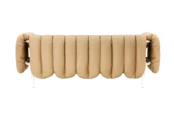 Hem Sofas*Puffy 2,5-seater sofa 205 cm, Sand leather-cream BrownWhite
