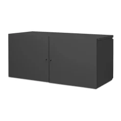 Ferm Living Display & Glass Cabinets*Punctual cabinet 41,6x91,5 cm, Anthracite Black