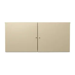 Ferm Living Display & Glass Cabinets*Punctual cabinet 41,6x91,5 cm, Cashmere Beige