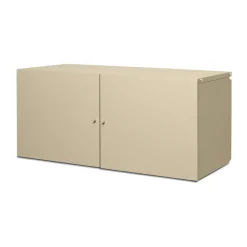 Ferm Living Display & Glass Cabinets*Punctual cabinet 41,6x91,5 cm, Cashmere Beige