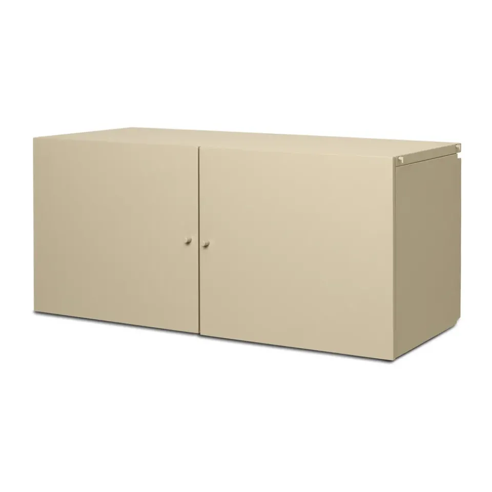 Ferm Living Display & Glass Cabinets*Punctual cabinet 41,6x91,5 cm, Cashmere Beige