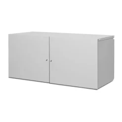 Ferm Living Display & Glass Cabinets*Punctual cabinet 41,6x91,5 cm, Light Grey