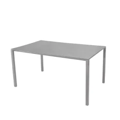 Cane-line Table For Outdoor Use*Pure dining table, Concrete -light 150x90 cm Grey