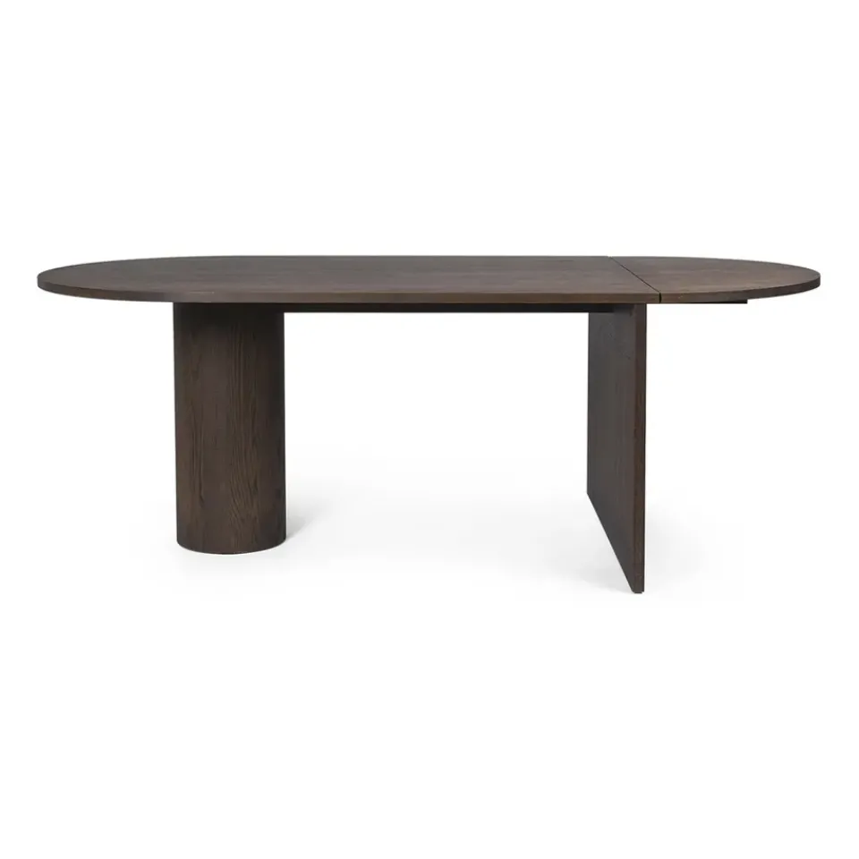 Ferm Living Dining Tables*Pylo dining table 210x100x74 cm, Dark stained oak Brown