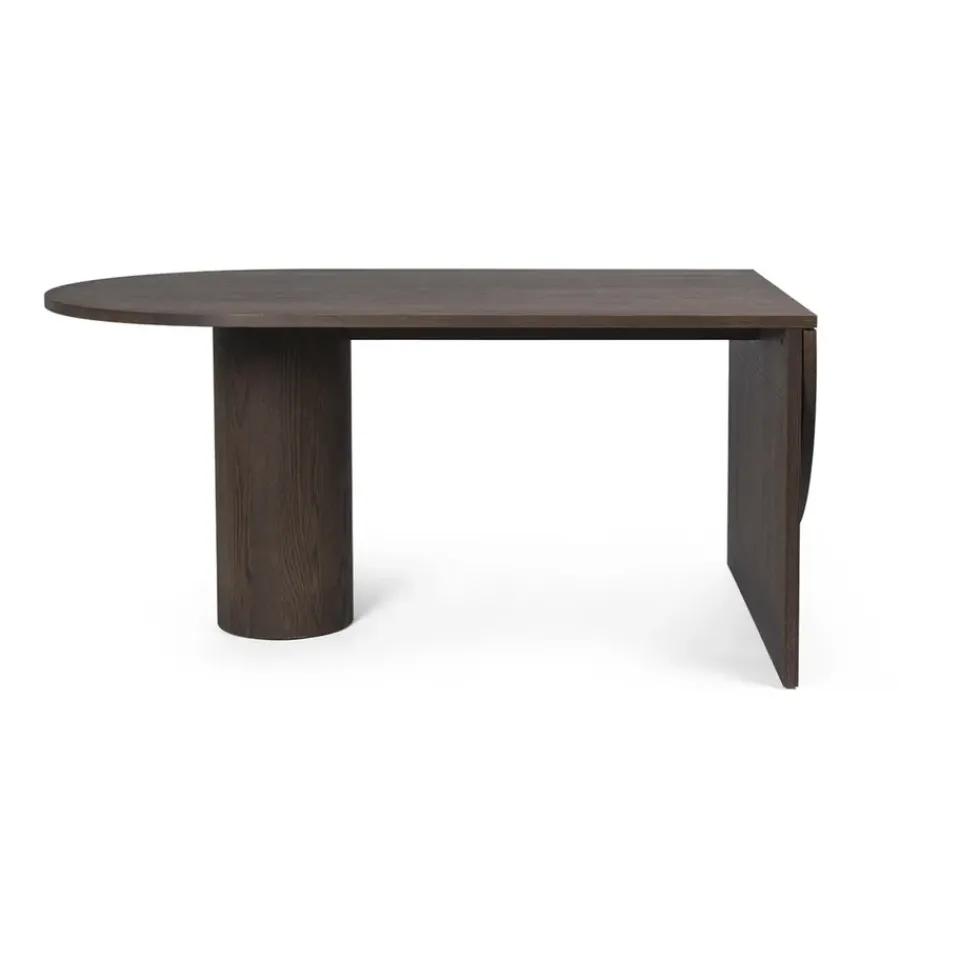 Ferm Living Dining Tables*Pylo dining table 210x100x74 cm, Dark stained oak Brown