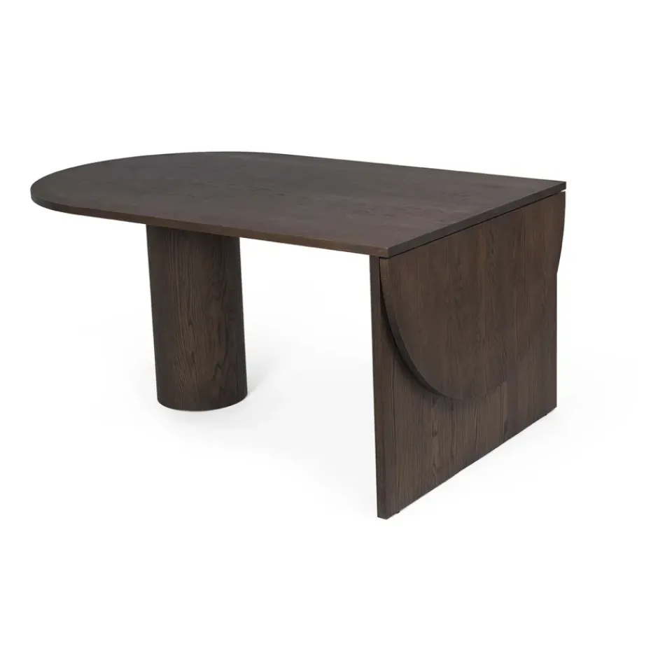 Ferm Living Dining Tables*Pylo dining table 210x100x74 cm, Dark stained oak Brown