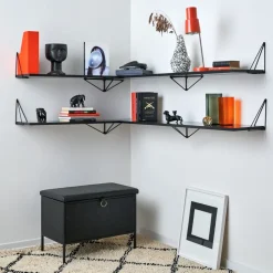 Maze Shelves & Shelving Systems*Pythagoras brackets, 2-pack, Black