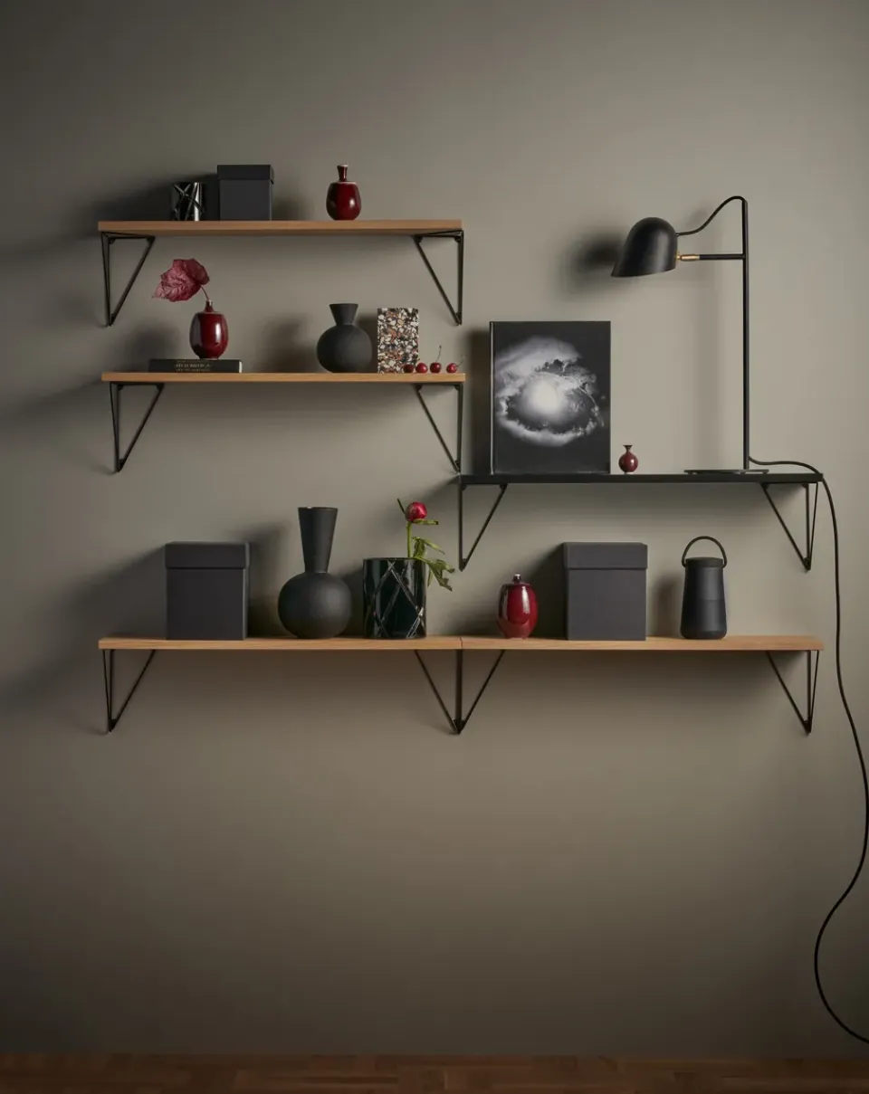 Maze Shelves & Shelving Systems*Pythagoras brackets, 2-pack, Black