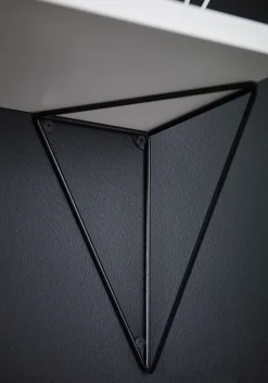 Maze Shelves & Shelving Systems*Pythagoras brackets, 2-pack, Black