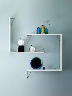 Maze Shelves & Shelving Systems*Pythagoras brackets, 2-pack, chrome Silver-coloured