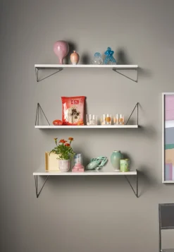 Maze Shelves & Shelving Systems*Pythagoras brackets, 2-pack, chrome Silver-coloured