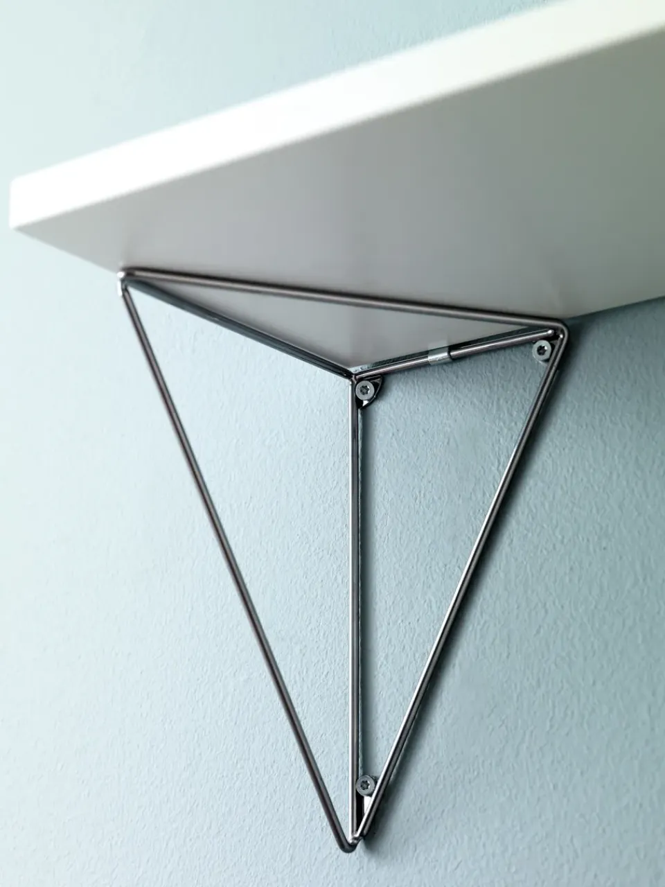 Maze Shelves & Shelving Systems*Pythagoras brackets, 2-pack, chrome Silver-coloured