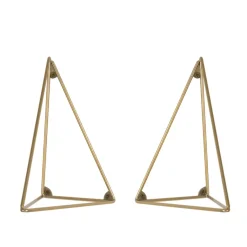Maze Shelves & Shelving Systems*Pythagoras brackets, 2-pack, brass Gold-coloured