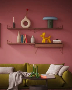 Maze Shelves & Shelving Systems*Pythagoras brackets, 2-pack, brass Gold-coloured