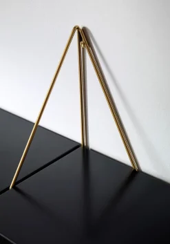 Maze Shelves & Shelving Systems*Pythagoras brackets, 2-pack, brass Gold-coloured