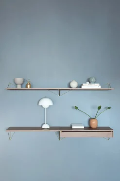 Maze Shelves & Shelving Systems*Pythagoras shelf, Large, walnut Brown