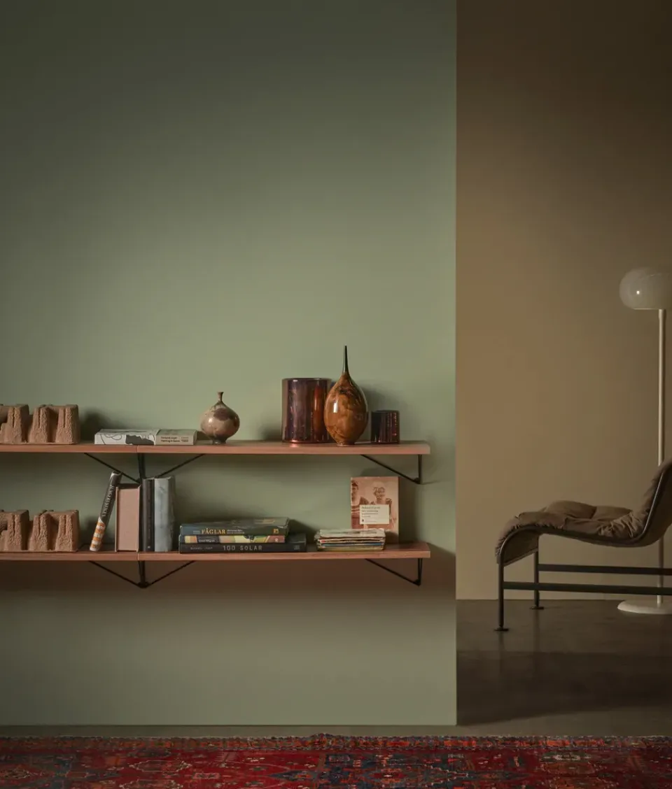 Maze Shelves & Shelving Systems*Pythagoras shelf, Large, walnut Brown