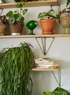 Maze Shelves & Shelving Systems*Pythagoras shelf, oak Brown