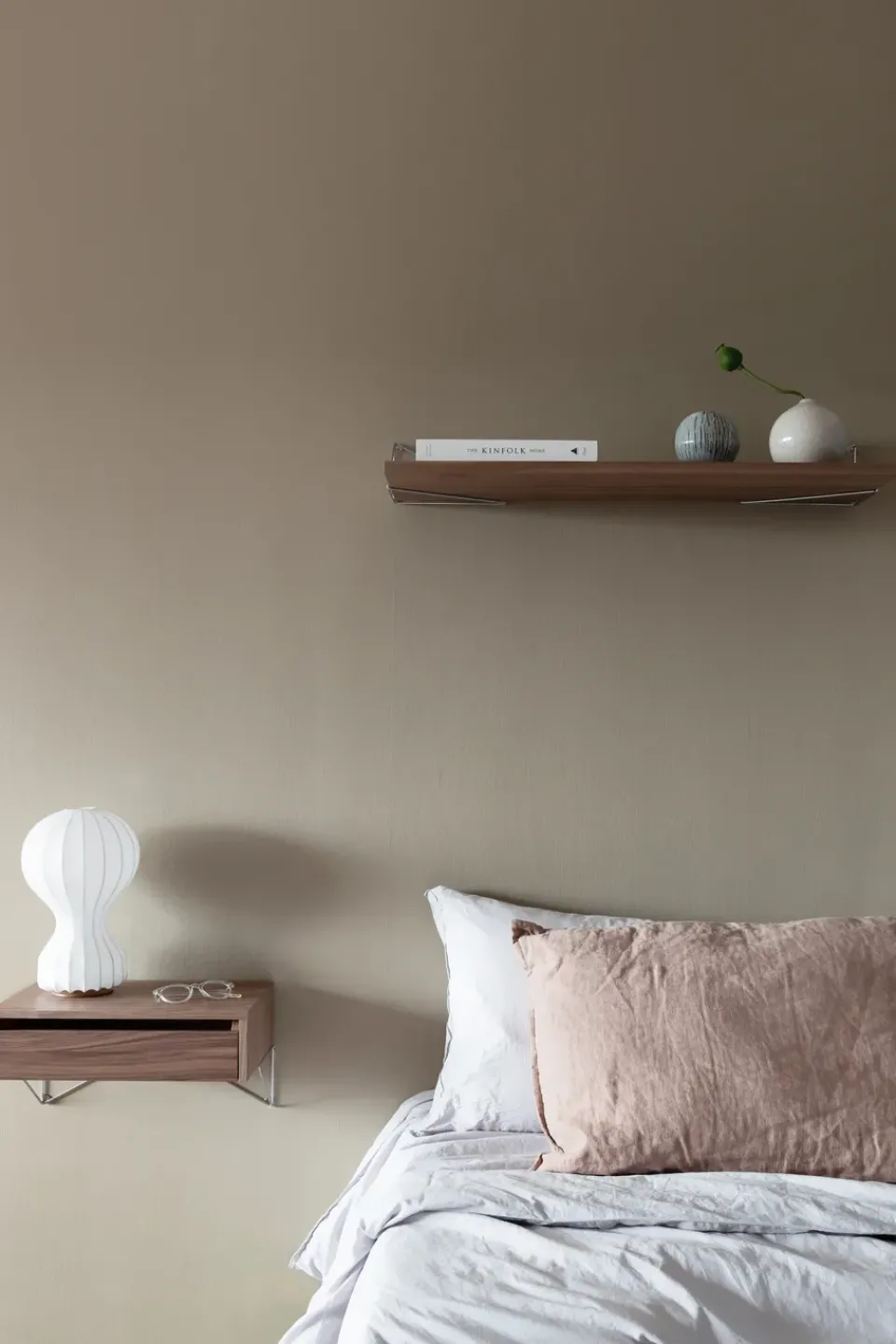 Maze Shelves & Shelving Systems*Pythagoras shelf, walnut Brown