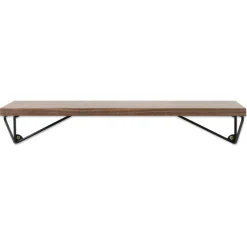 Maze Shelves & Shelving Systems*Pythagoras XS shelf, walnut, black BrownBlack