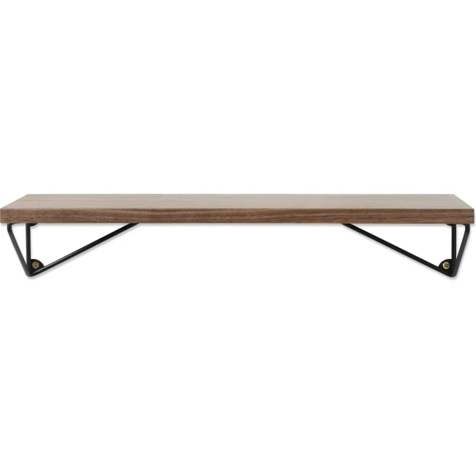 Maze Shelves & Shelving Systems*Pythagoras XS shelf, walnut, black BrownBlack