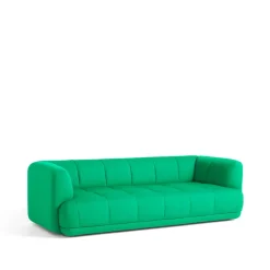 HAY Sofas*Quilton 3-seater sofa, Fabric Vidar 932 Green