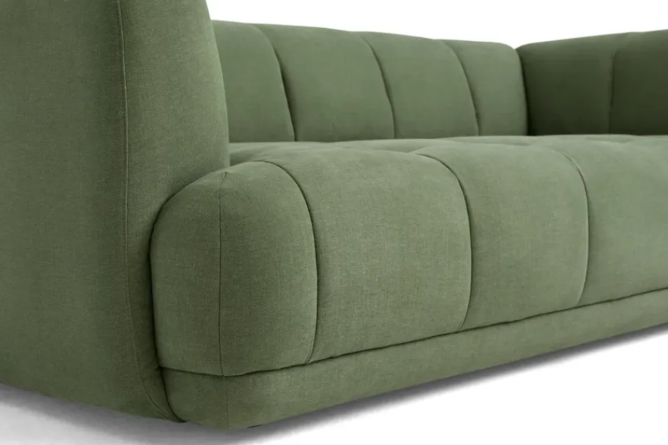 HAY Sofas*Quilton sofa 2-seater 214 cm, Linara 100-Tarragon Green