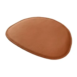 FDB Møbler Seat Cushions & Pads*R5 Nøje J45 seat cushion, Cognac leather Brown