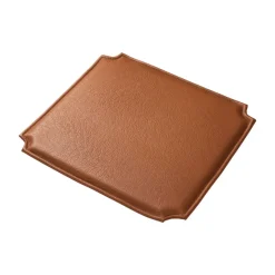 FDB Møbler Seat Cushions & Pads*R5 Nøje J178 seat cushion, Cognac leather Brown