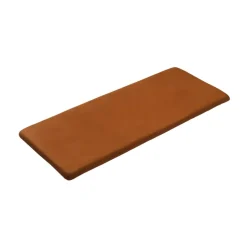 FDB Møbler Seat Cushions & Pads*R6 Radius seat cushion 45x109 cm, Cognac leather Brown