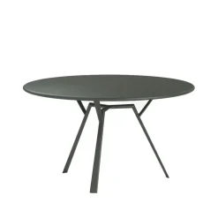 Fast Table For Outdoor Use*Radice Quadra Round table, Metallic Grey