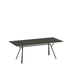 Fast Table For Outdoor Use*Radice Quadra table, Metallic , 90x200 cm Grey