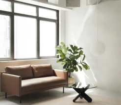 Normann Copenhagen Sofas*Rar 2-seater sofa, Omaha leather cognac Brown