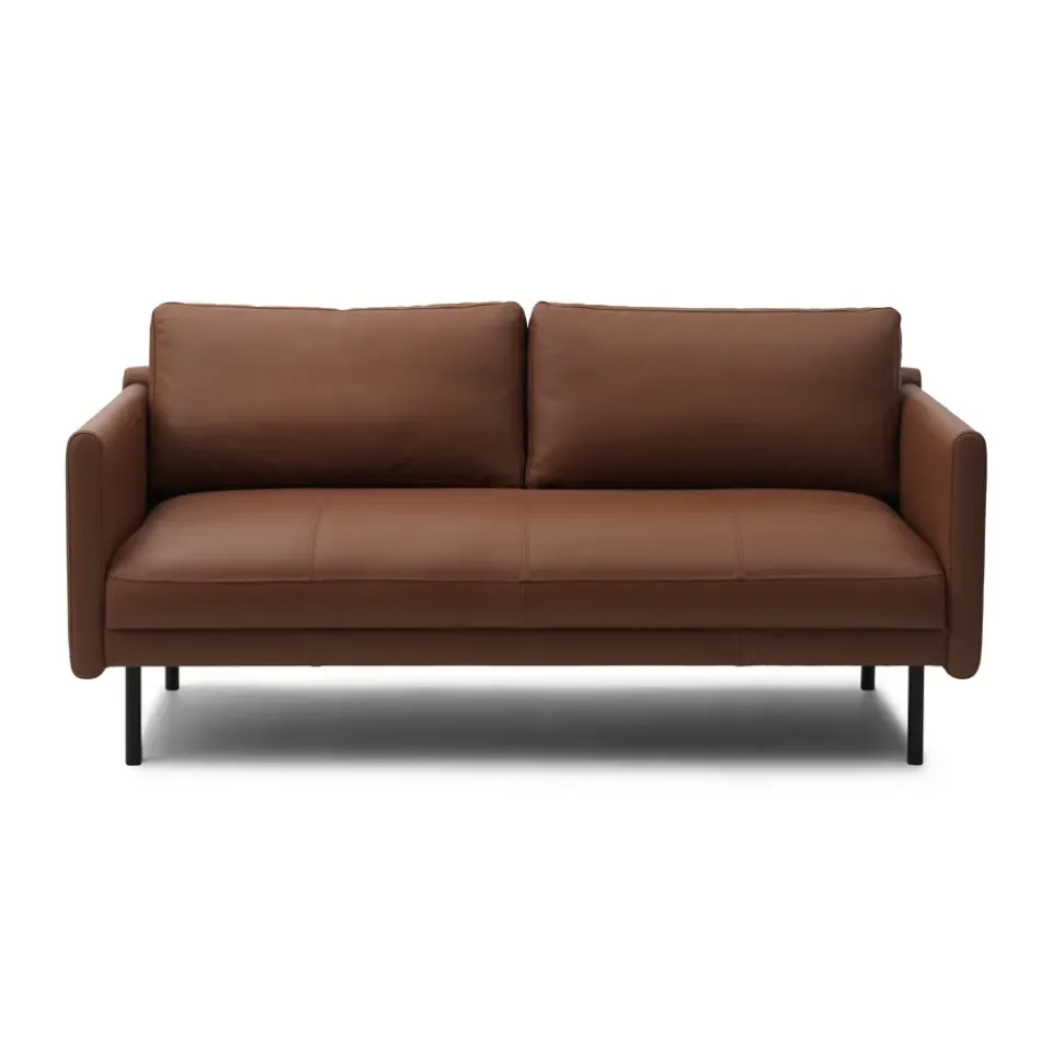 Normann Copenhagen Sofas*Rar 2-seater sofa, Omaha leather cognac Brown