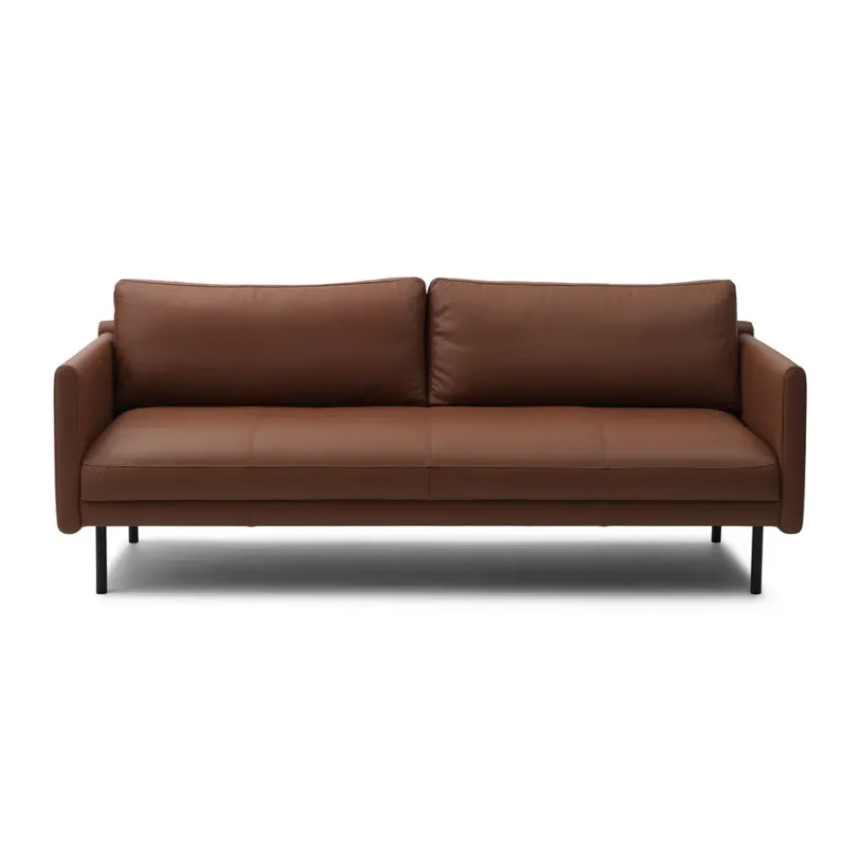 Normann Copenhagen Sofas*Rar 3-seater sofa, Omaha leather cognac Brown