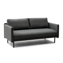 Normann Copenhagen Sofas*Rar 2-seater sofa, Re-Born dark Grey