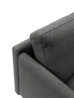 Normann Copenhagen Sofas*Rar 2-seater sofa, Re-Born dark Grey