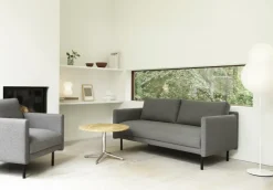 Normann Copenhagen Sofas*Rar 2-seater sofa, Re-Born dark Grey