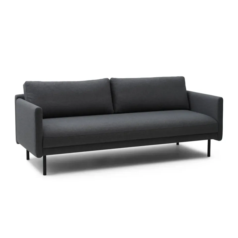 Normann Copenhagen Sofas*Rar 3-seater sofa, Re-Born dark Grey