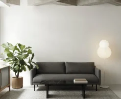 Normann Copenhagen Sofas*Rar 3-seater sofa, Re-Born dark Grey