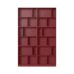 Montana Shelves & Shelving Systems*Read bookshelf, Beetroot 165-incl. 7 cm base Red