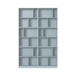 Montana Shelves & Shelving Systems*Read bookshelf, Flint 148, incl. 7 cm base Blue