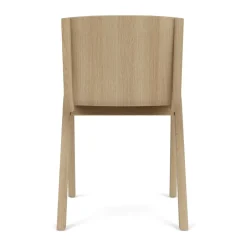 Audo Copenhagen Chairs*Ready chair upholstered seat, Natural oak-Logan Jasmine White