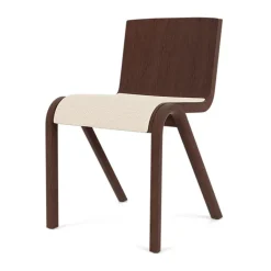 Audo Copenhagen Chairs*Ready chair upholstered seat, Red oak-Logan Jasmine White