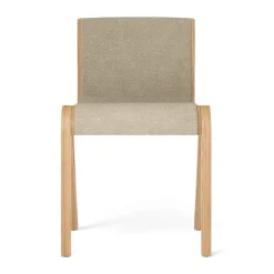 Audo Copenhagen Chairs*Ready upholstered chair, Natural oak-Audo Bouclé 02 Beige