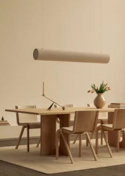 Audo Copenhagen Chairs*Ready upholstered chair, Natural oak-Audo Bouclé 02 Beige